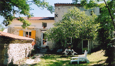 Terrasse du gîte