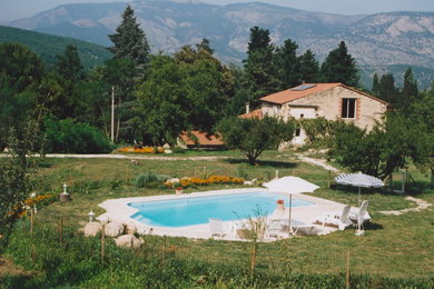La piscine du mas